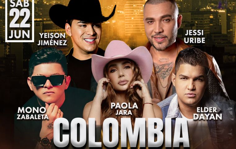 “Colombia le canta a Caracas” reúne a los intérpretes del momento en la Terraza del CCCT 
