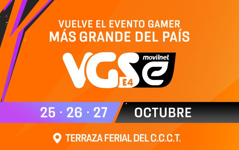 Venezuela Game Show celebrará su cuarta edición el 25, 26 y 27 de octubre