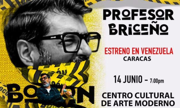 El profesor Briceño regresa a Venezuela con su aclamado espectáculo «Bocón» tras su exitosa gira por Europa y Latinoamérica