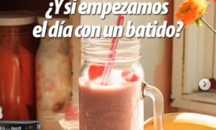 Batido irresistible con Mermelada de Fresa