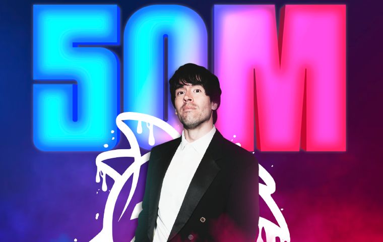 German Garmendia es el 1er Youtuber latino en alcanzar los 50 Millones de suscriptores