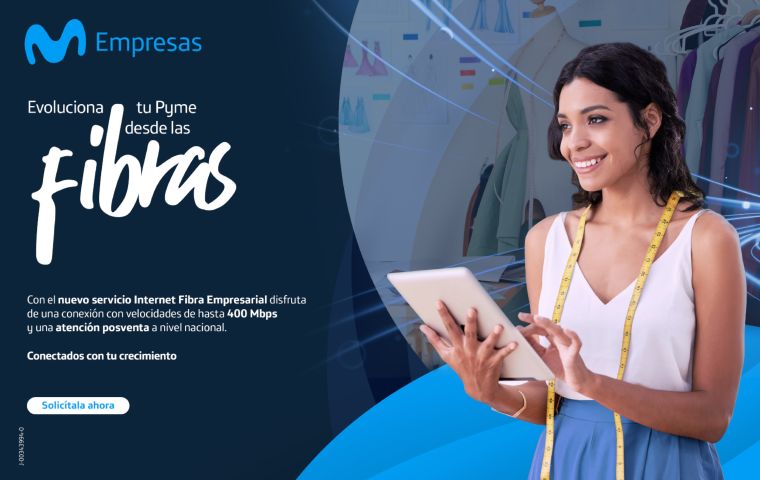 Movistar Empresas lanza al mercado Internet a través de fibra óptica