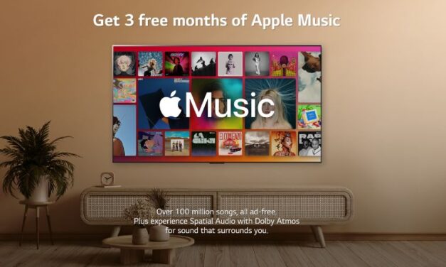 Los TVs LG son pioneros de una experiencia de audio inmersiva con el Apple Music en audio espacial con Dolby Atmos