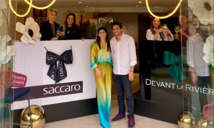 La tienda Saccaro y Devant La Riviere vitrina ganadora del concurso 2024