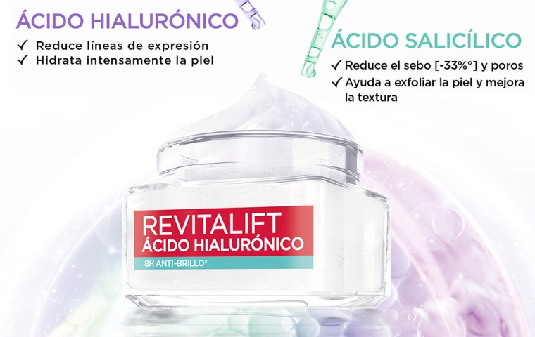 Eleva el nivel de tu piel con la nueva crema en Gel Revitalift de L’Oréal Paris  