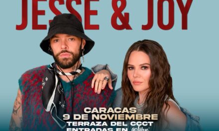 Jesse & Joy se presentan el 9 de noviembre en la Terraza del CCCT