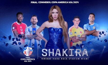 La superestrella global Shakira se presentará en la final de la CONMEBOL Copa América USA 2024™