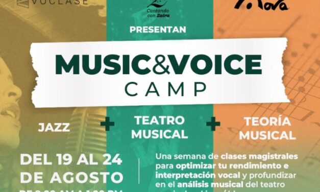 Clases magistrales de Teatro Musical, Jazz y Análisis musical de ambos estilos