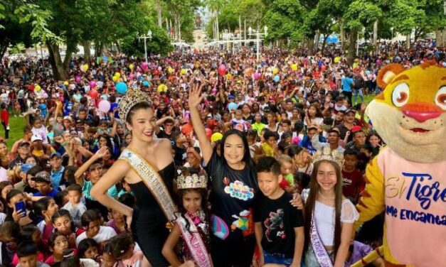 Segundo «Festival del Día del Niño» llevó alegría a más de 8.000 pequeños en El Tigre