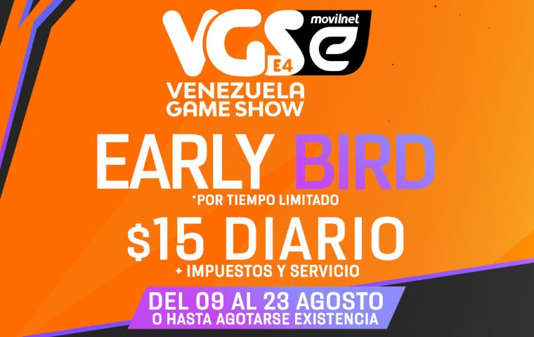 Inicia preventa de entradas del Venezuela Game Show 2024