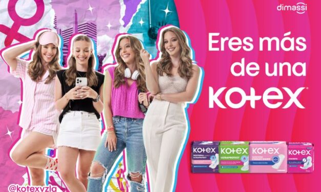 Kotex resalta su amplio portafolio mediante la campaña “Eres más de una”