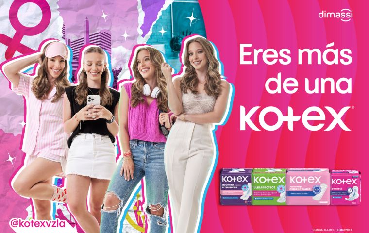 Kotex resalta su amplio portafolio mediante la campaña “Eres más de una”