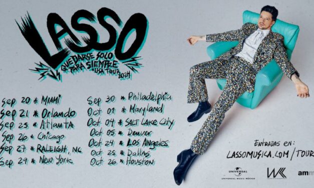 Lasso esta listo para arrancar su primera gira por Estados Unidos este viernes