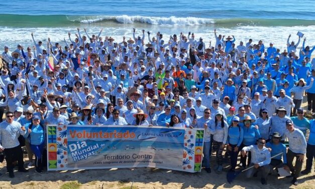 Voluntariado de Empresas Polar impulsa el cuidado del ambiente en el Día Mundial de las Playas 2024 