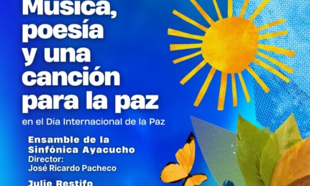 Concierto para celebrar el Día Internacional de la Paz en el Centro Cultural Chacao