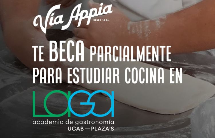 Via Appia y LAGA se unen para otorgar media beca a un estudiante de la Certificación de Cocina