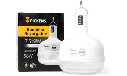 Nuevos bombillos recargables que ofrecen entre 6 y 8 horas de autonomía lumínica llegan al mercado