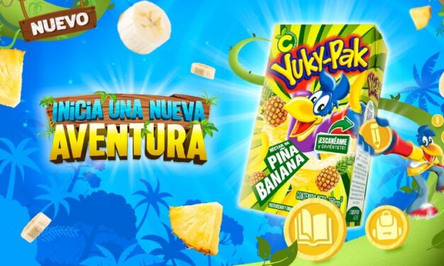 Yuky-Pak llega al mercado con su nuevo sabor Piña Banana