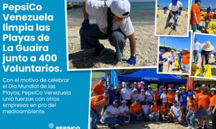 PepsiCo Venezuela limpia las Playas de La Guaira junto a 400 Voluntarios multiempresariales