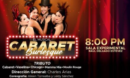 La magia, brillo y encanto del Teatro Musical invade al Centro Cultural Chacao con “Cabaret Burlesque”