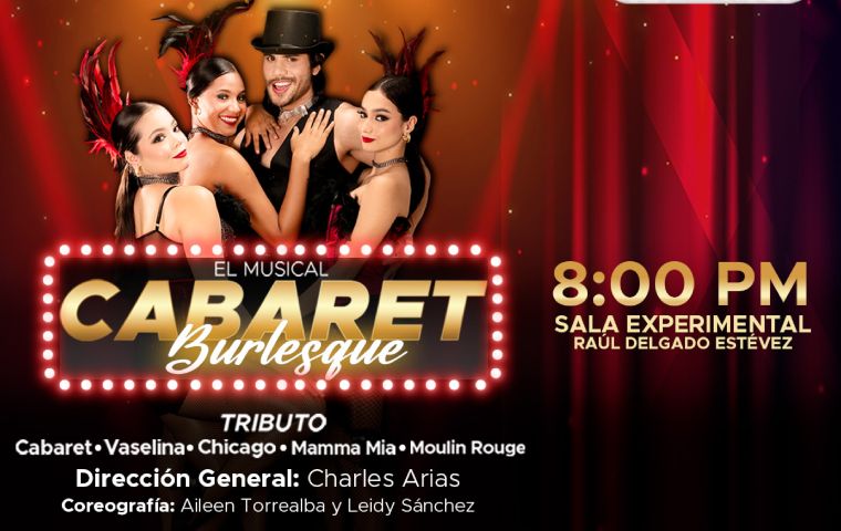 La magia, brillo y encanto del Teatro Musical invade al Centro Cultural Chacao con “Cabaret Burlesque”