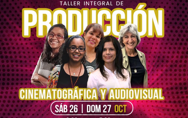 Taller Integral de Producción Cinematográfica y Audiovisual se dictará en el Centro Cultural Chacao.