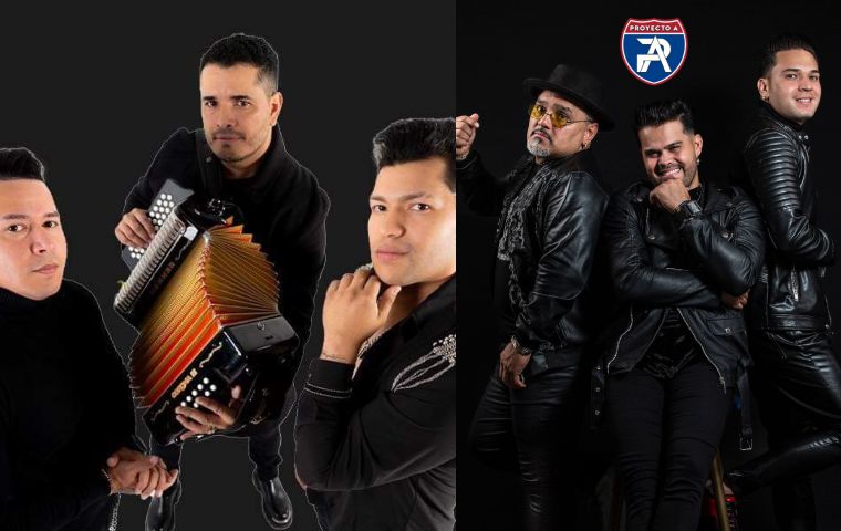 ¡En Venezuela! Los Inquietos del Vallenato y Proyecto A se unen a Cobi Music