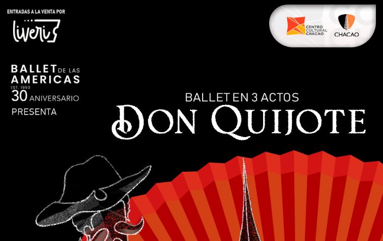 Ballet de las Américas celebra 30 años con “Don Quijote” en el Centro Cultural Chacao