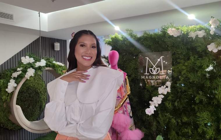 DANIELA PEÑA PRESENTÓ SU COLECCIÓN SELVA MAGNOLIA EN CARACAS luego de debutar en el Fashion Week de New York