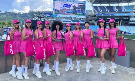 Kotex destaca en la temporada de béisbol junto a Leones del Caracas