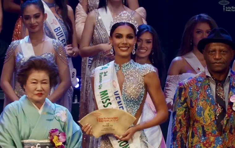 Sakra Guerrero conquista el título de tercera finalista en el Miss International 2024
