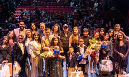 Ximena Alvarado, Angelo Locatelli y Ashley Ascención, ganadores de La Voz de Chacao 2024