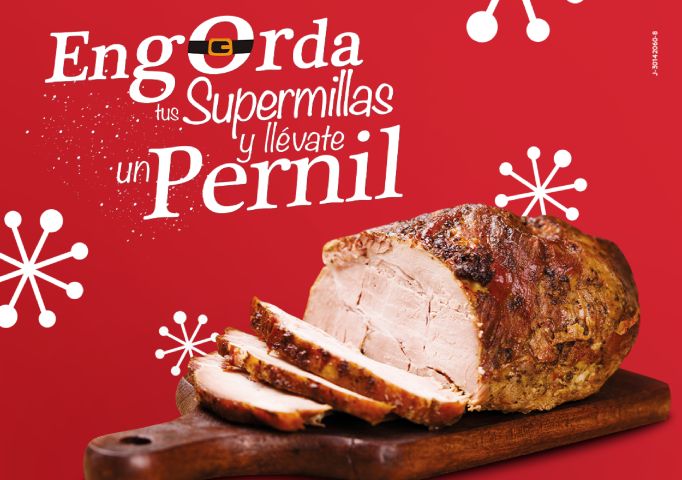 “Engorda tus supermillas y llévate un pernil” con Gama