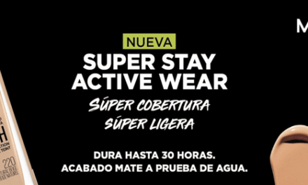 Hasta 30 horas sin transferencias de color con la nueva SuperStay ActiveWear Foundation de Maybelline New York