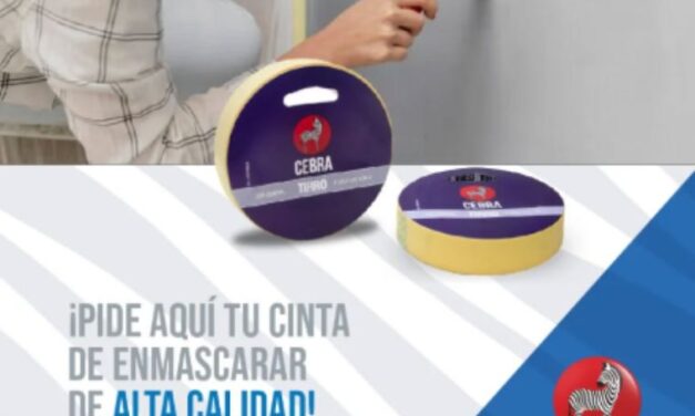 Protege tus espacios con la cinta de enmascarar de Cebra