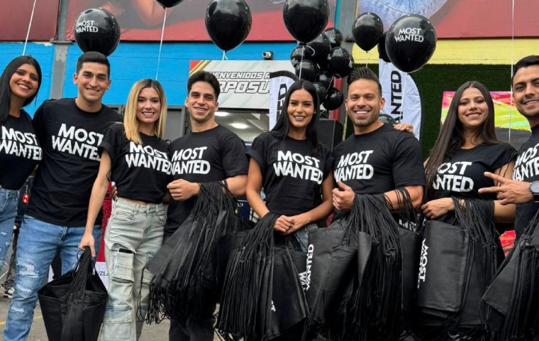 Most Wanted celebró con premios su aniversario en Caracas