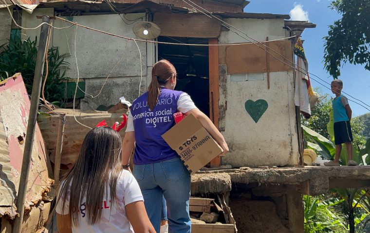Conexión Social Digitel dona más de 1.400 juguetes a niños y niñas de comunidades vulnerables de Caracas