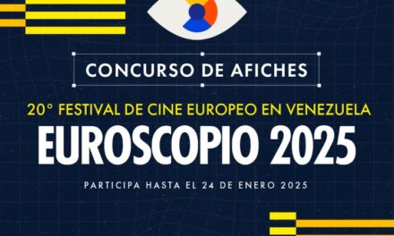 La Delegación de la Unión Europea en Venezuela invita a diseñar el afiche del 20º Festival de Cine Europeo “Euroscopio” 2025