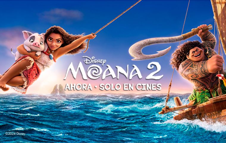 Llegó a Venezuela Moana 2, el estreno de Disney más exitoso de la historia en Latinoamérica