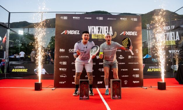 Gonza Alfonso y Tolito Aguirre, campeones del Máster Final A1 Padel