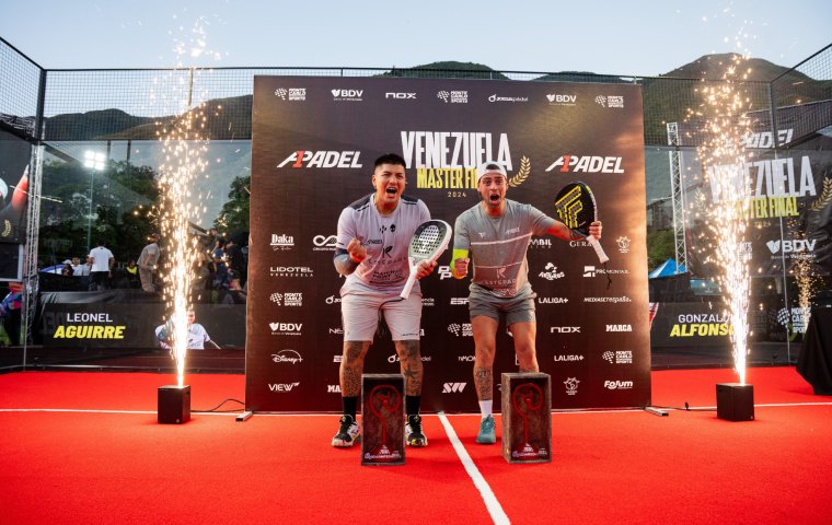 Gonza Alfonso y Tolito Aguirre, campeones del Máster Final A1 Padel