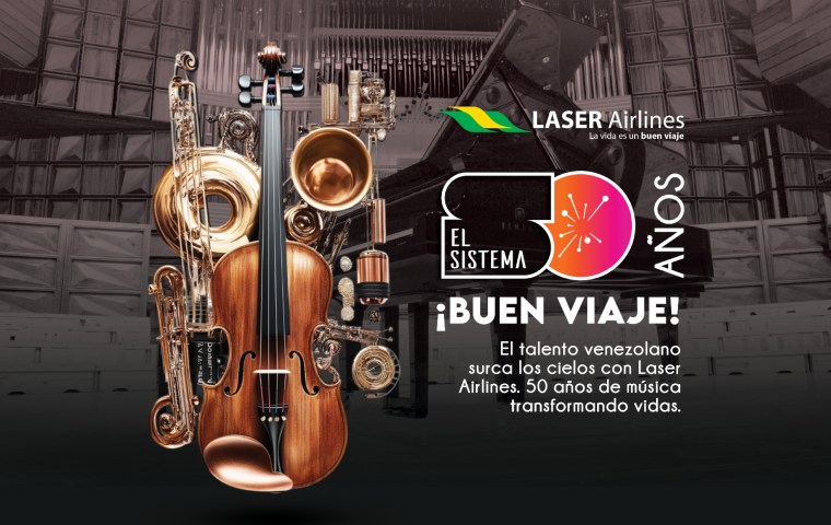 Laser Airlines apoya la gira europea de El Sistema en su 50º aniversario