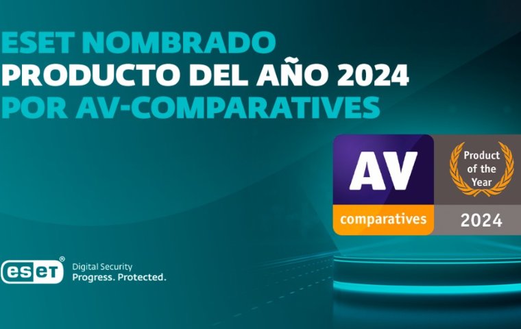 ESET fue elegido Producto del Año 2024 en AV-Comparatives