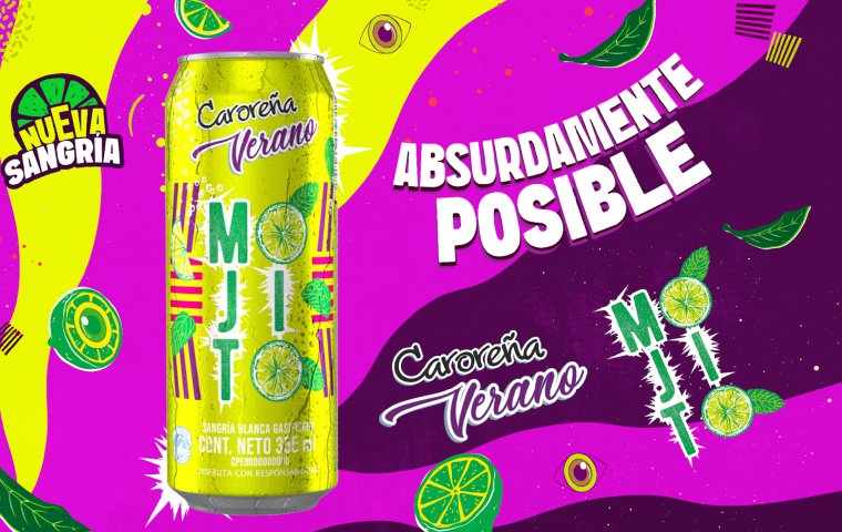La nueva Caroreña Verano Mojito demuestra que todo es absurdamente posible