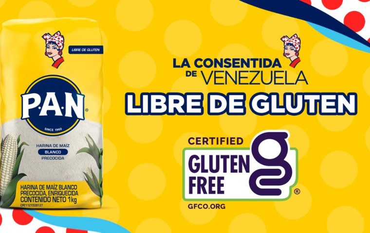 P.A.N. se consolida como la primera harina precocida de maíz con certificación GFCO libre de gluten en Venezuela