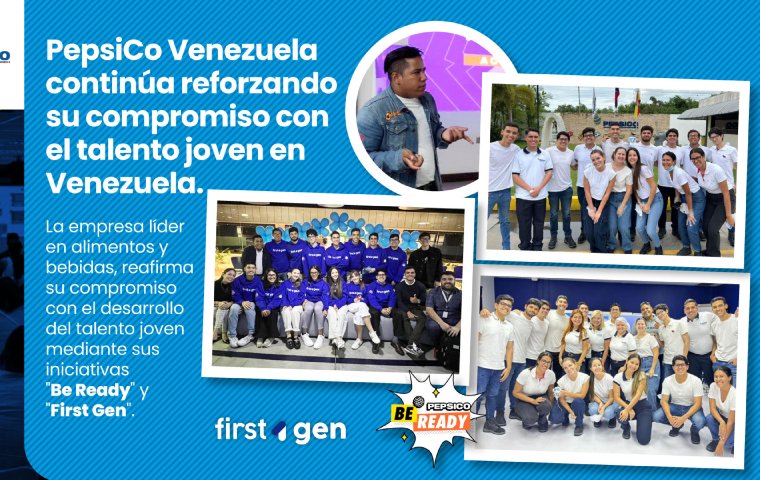 PepsiCo Venezuela continúa reforzando su compromiso con el talento joven en Venezuela