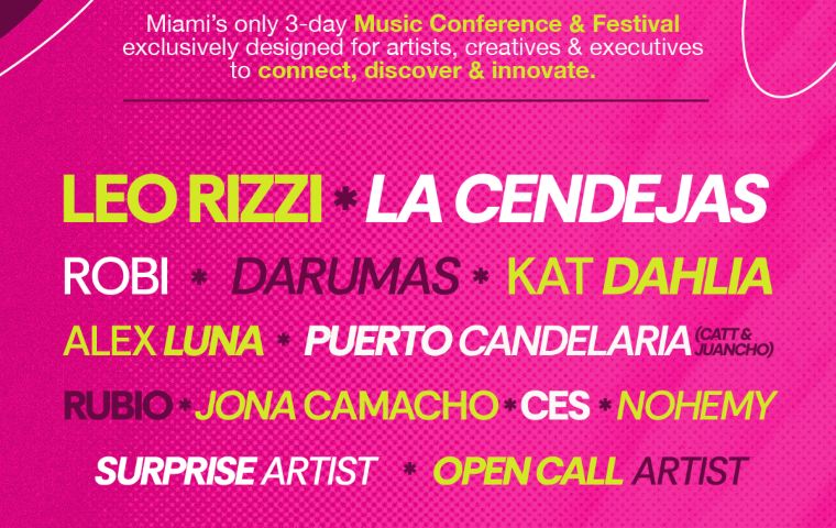 UNSIN Music Conference & Festival anuncia una nueva ola de  artistas innovadores y paneles de vanguardia