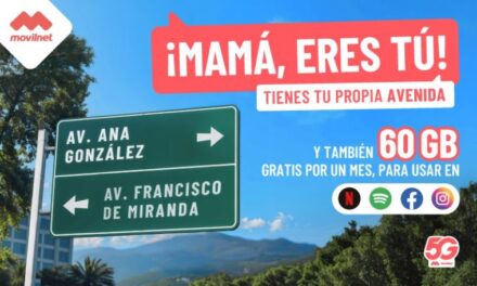 ¡Mamá, eres tú! Movilnet sorprende a las madres con 60 GB de regalo