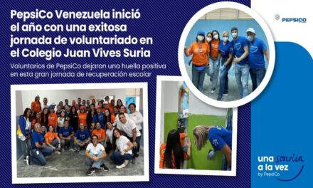 PepsiCo Venezuela inicia su programa de voluntariado 2025 con una jornada transformadora en el Colegio Juan Vives Suria