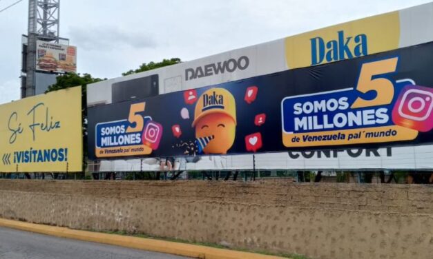 Daka celebra un hito histórico: 5 millones de seguidores en Instagram, consolidándose como la marca retail de electrodomésticos más seguida a nivel mundial